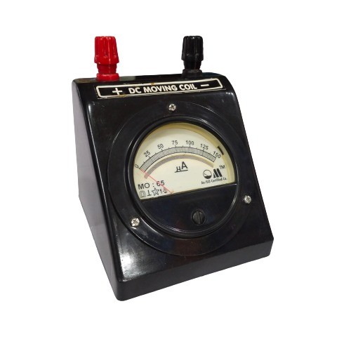 0-150µA DC MO 65-Accuracy 1.5 % Analog meter With Stand image 1