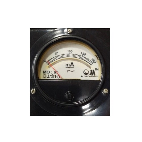 0-200mA AC MO 65 Analog Panel Meter Accuracy 1.5% (Milliammeter for AC Current Measurement Applications) image 1