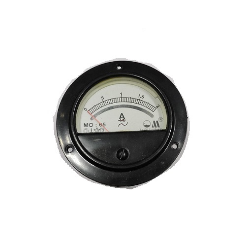 0-2A AC MO 65 Analog Panel Meter Accuracy 1.5% (Ammeter for AC Current Measurement Applications)