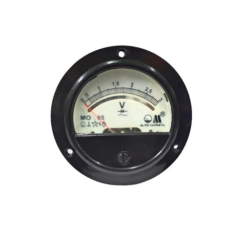 0-3V AC MO 65-Accuracy 1.5 % Analog meter With Stand