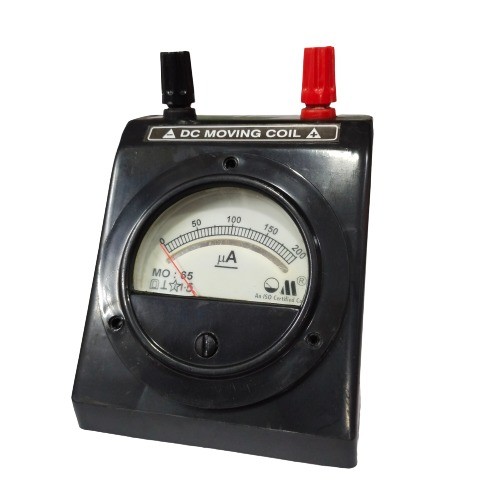 0-200µA DC MO 65-Accuracy 1.5 % Analog meter With Stand image 1