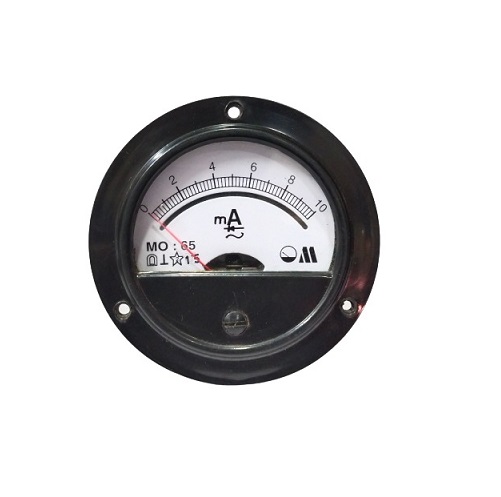 0-10mA AC MO 65 Analog Panel Meter Accuracy 1.5% (Milliammeter for AC Current Measurement Applications) image 1