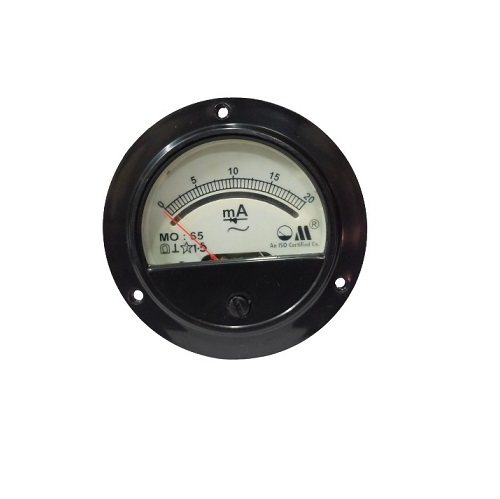 0-20mA AC MO 65 Analog Panel Meter Accuracy 1.5% (Milliammeter for AC Current Measurement Applications)