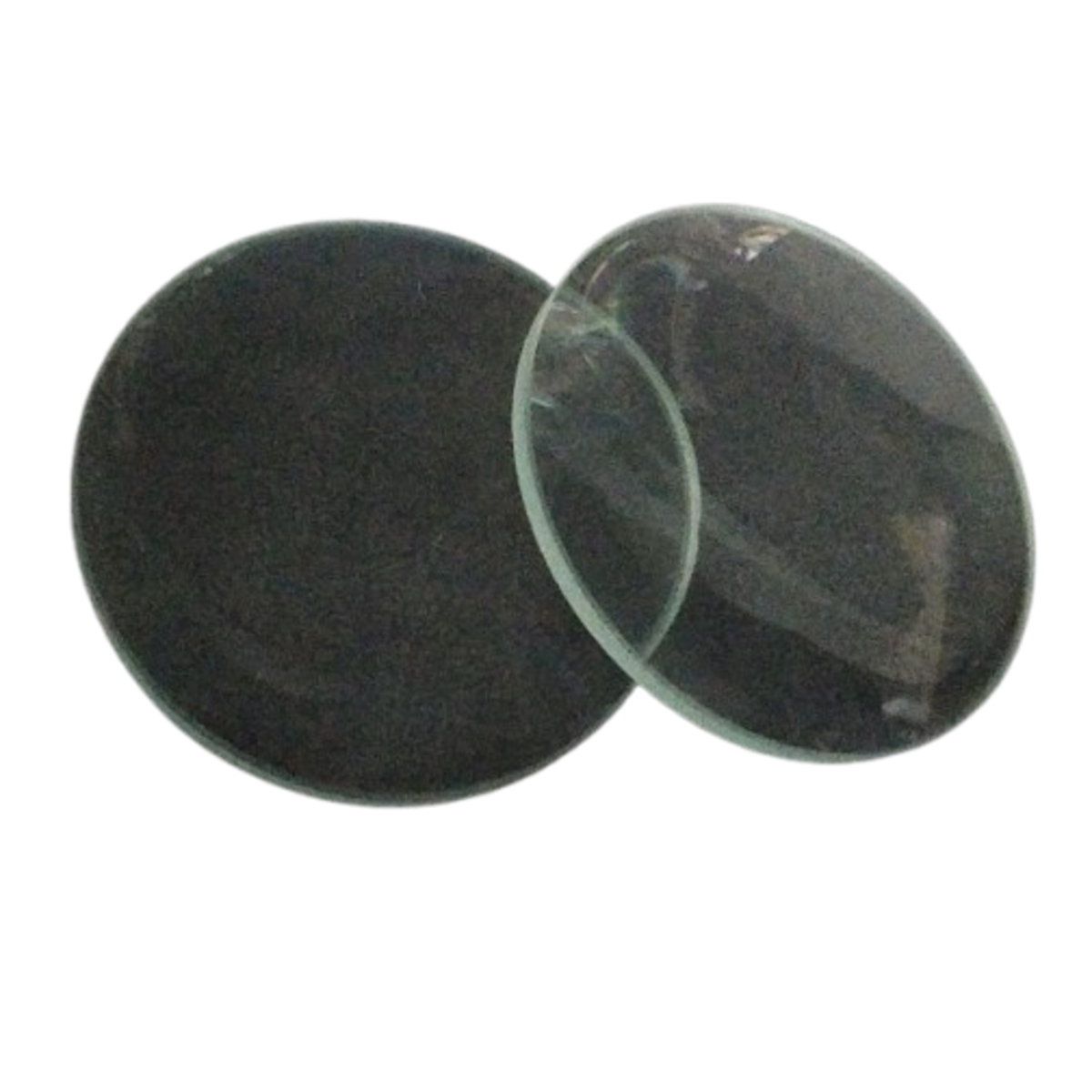 Double Convex Lens FL 10cm Diameter 50mm Optical Glass Lens image 1