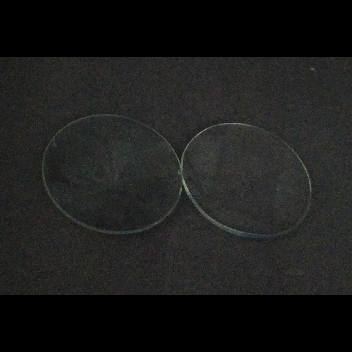 Double Convex Lens FL-15cm Dia 50mm Optical Glass Lens (Bi Convex Optical Lens) image 1