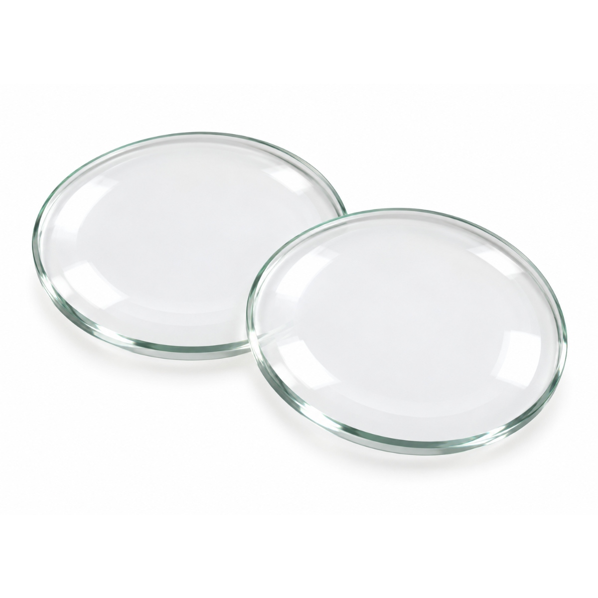 Double Convex Lens FL30cm (50mm Diameter, 300mm Focal Length, Optical Glass) image 1