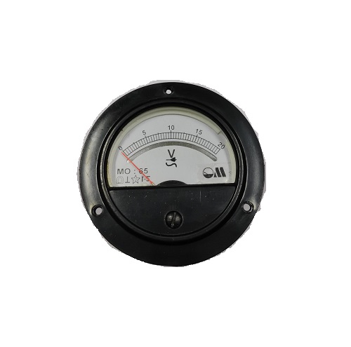 0-20V AC MO 65 Analog Panel Meter Accuracy 1.5% (Voltmeter for AC Voltage Measurement Applications)
