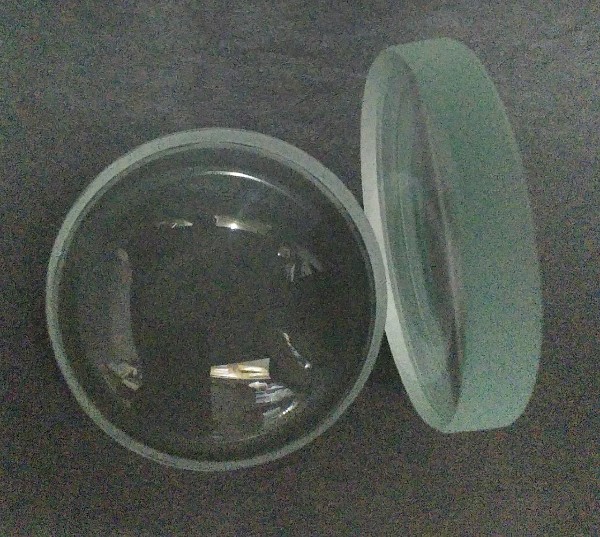 Double Concave Lens FL10cm Diameter 50mm Optical Glass Lens (Double Concave Lens) image 1
