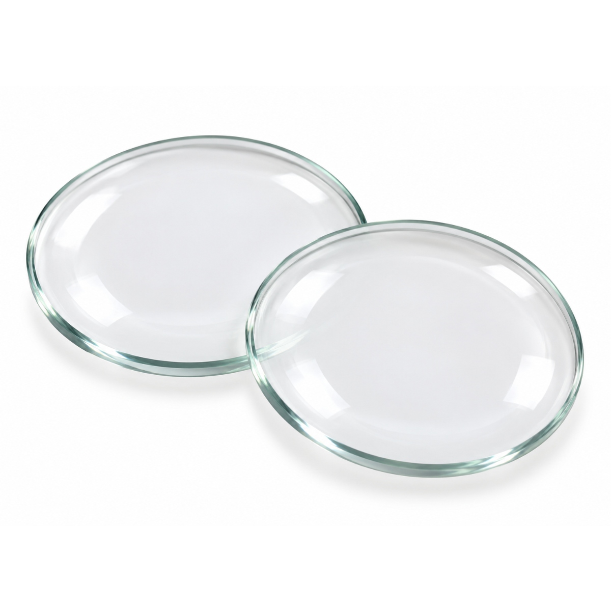 Double Convex Lens FL40cm (50mm Diameter, 400mm Focal Length, Optical Glass) image 1