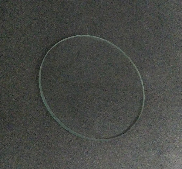 Double Convex Lens FL100cm Diameter 60mm Optical Glass Lens (Double Convex Lens) image 1