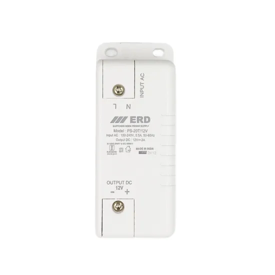 ERD Power Supply PS20T 12V DC 2A Regulated Adapter Power Supply (PS20T Power Supply) image 2