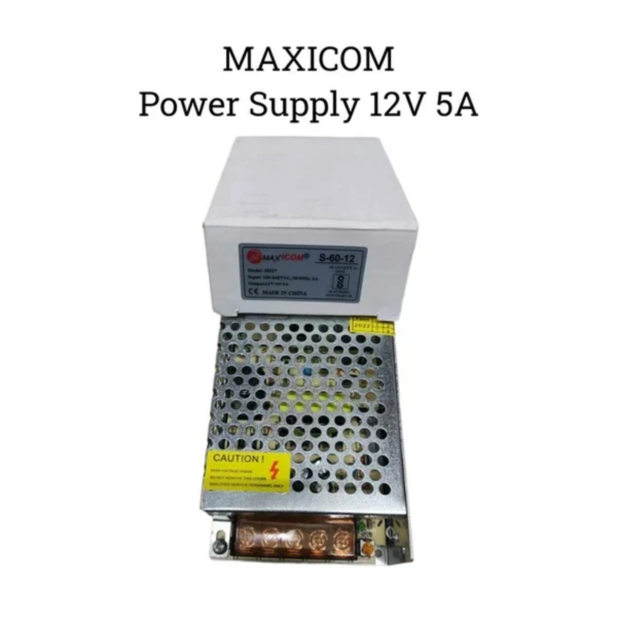 MAXICOM 12V 5A DC Switching Power Supply M227 (60W SMPS Adapter) image 5