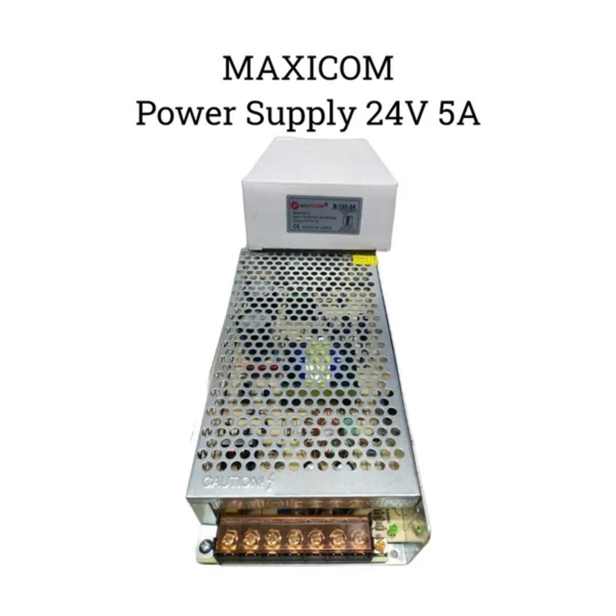 MAXICOM 24V 5A SMPS 120W DC Industrial Metal Power Supply M197 (Switching Power Supply) image 3