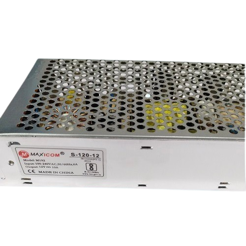 MAXICOM 12V 10A SMPS 120W DC Industrial Metal Power Supply M192 (Switching Power Supply) image 1