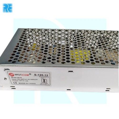 12V 10A SMPS 120W DC Industrial Metal Power Supply image 1