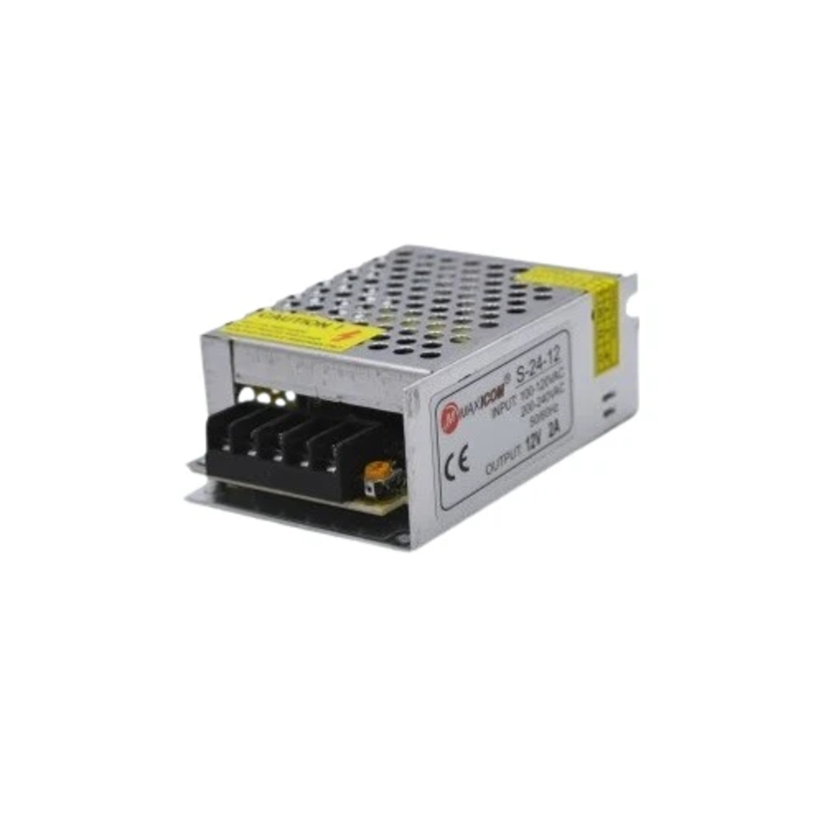 MAXICOM 12V 2A SMPS DC Metal Power Supply (24W Industrial Switching Power Supply) image 1