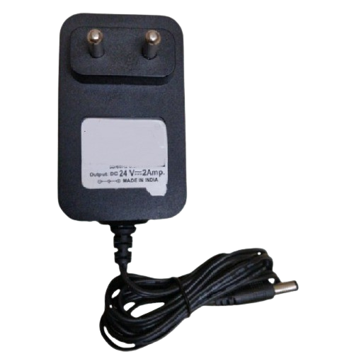 24V 2A DC Power Adapter AC 100-240V to 24V DC (48W Plastic Power Supply Adapter) image 1