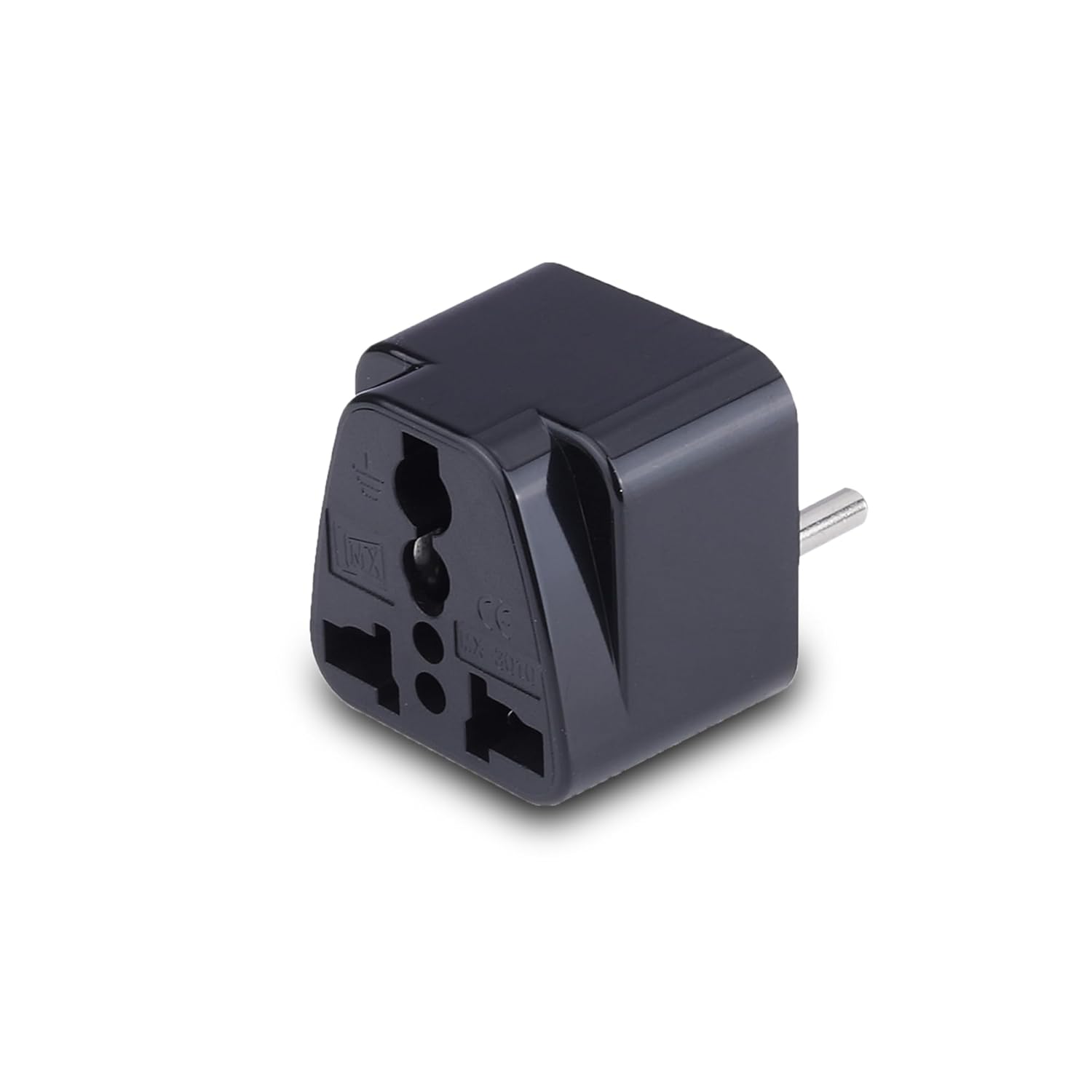 MX3010 Universal Conversion Plug 2-Pin 10A 250V for Europe (Travel Adapter Plug, European Conversion Plug, Universal Plug Adapter) image 2