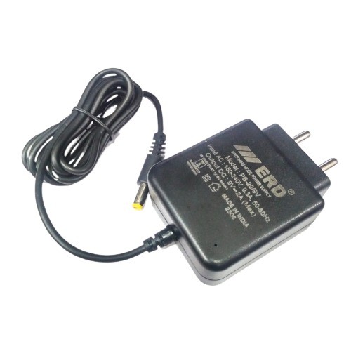 ERD 9V 2A Adaptor SMPS PS209V PS051 Regulated Power Supply Adapter (9V 2A SMPS Adaptor) image 1