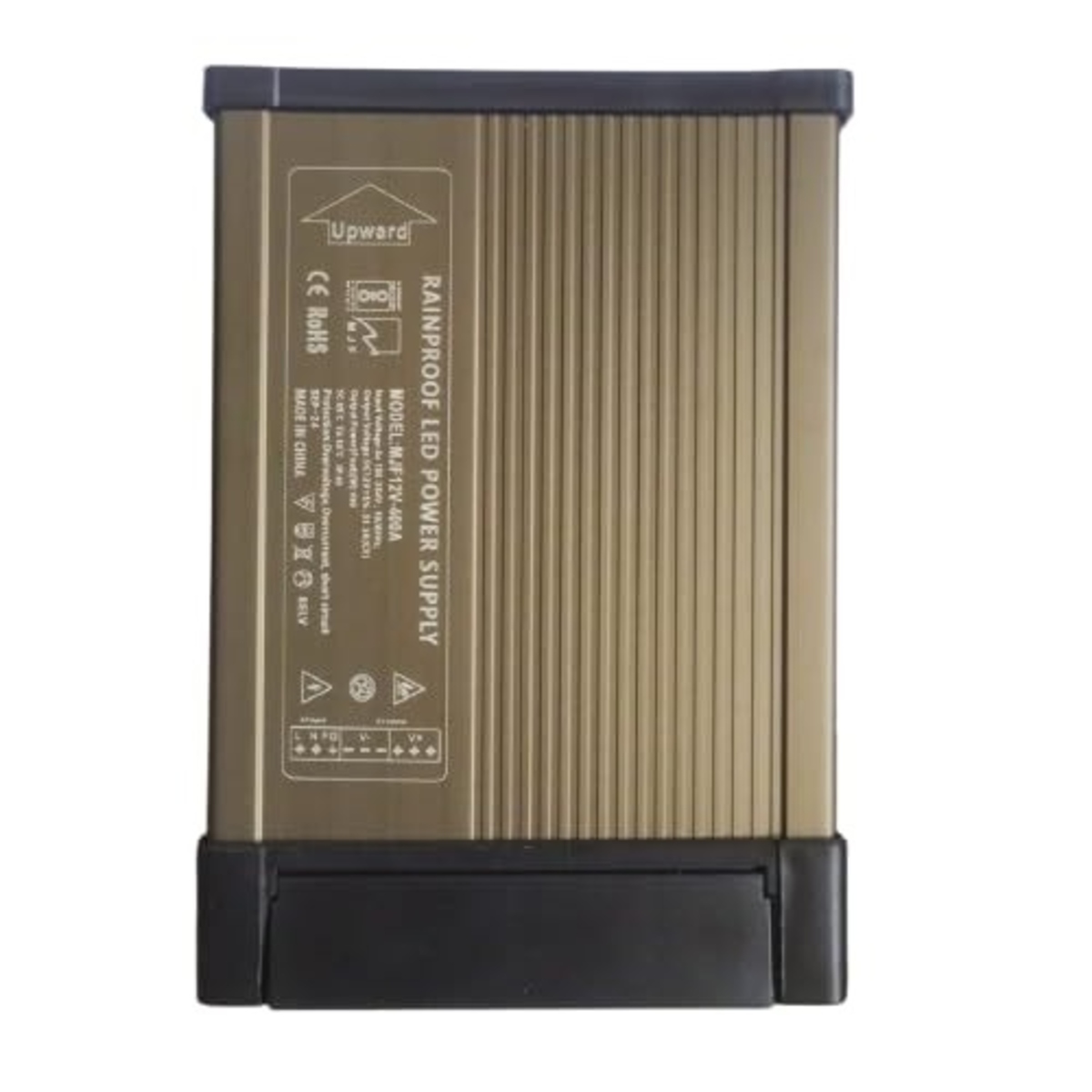 SMPS 12V 33.3A 400W Weatherproof Rainproof Power Supply for LED Signage and Strip Lights (12V 400W LED Power Supply) image 2