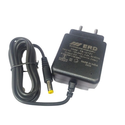 ERD 12V 1A SMPS Adaptor PS10 12V PS047 AC DC Power Supply Adapter (ERD 12V Adaptor) image 1