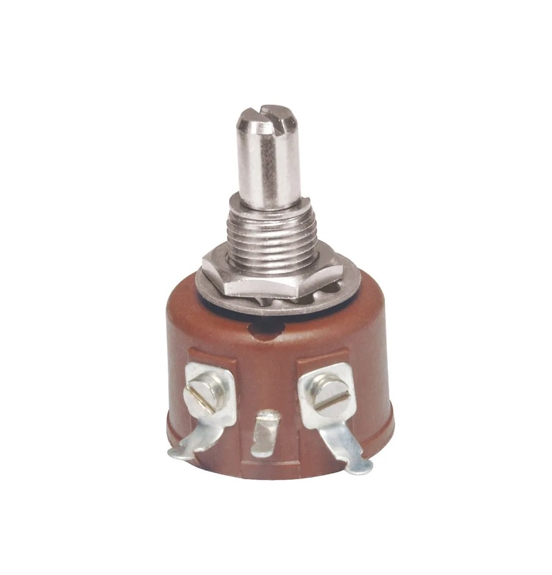 25 Ohm 1W Single Turn Wire Wound Potentiometer RW-1 25mm Shaft (Variable Resistor Potentiometer) image 2