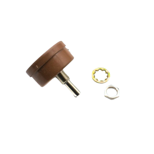 Pankaj 1.5K Ohm 3 Watt Wire Wound Potentiometer R.W-3 25mm Shaft (Variable Resistor) image 1