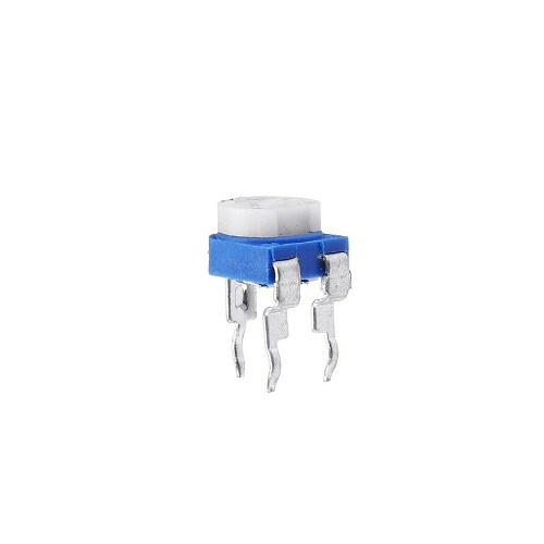 5K Ohm Variable Resistor Horizontal Metal Preset (Single Turn Trimmer Potentiometer for Circuit Calibration Applications) image 2