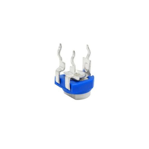 5K Ohm Variable Resistor Horizontal Metal Preset (Single Turn Trimmer Potentiometer for Circuit Calibration Applications) image 3