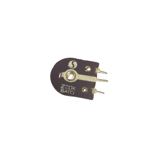 220K Ohm Variable Resistor Vertical Metal Preset BIG (Trimmer Potentiometer Preset Resistor) image 1