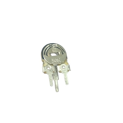 50K Ohm Variable Resistor Vertical Preset Small (Single Turn Trimmer Potentiometer for Circuit Calibration Applications) image 1