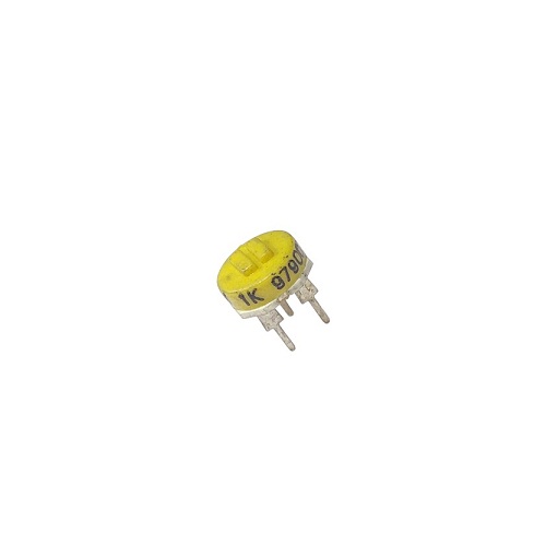 Cermet CPRCH 1KΩ Horizontal Preset Trimmer Potentiometer (Yellow) image 1