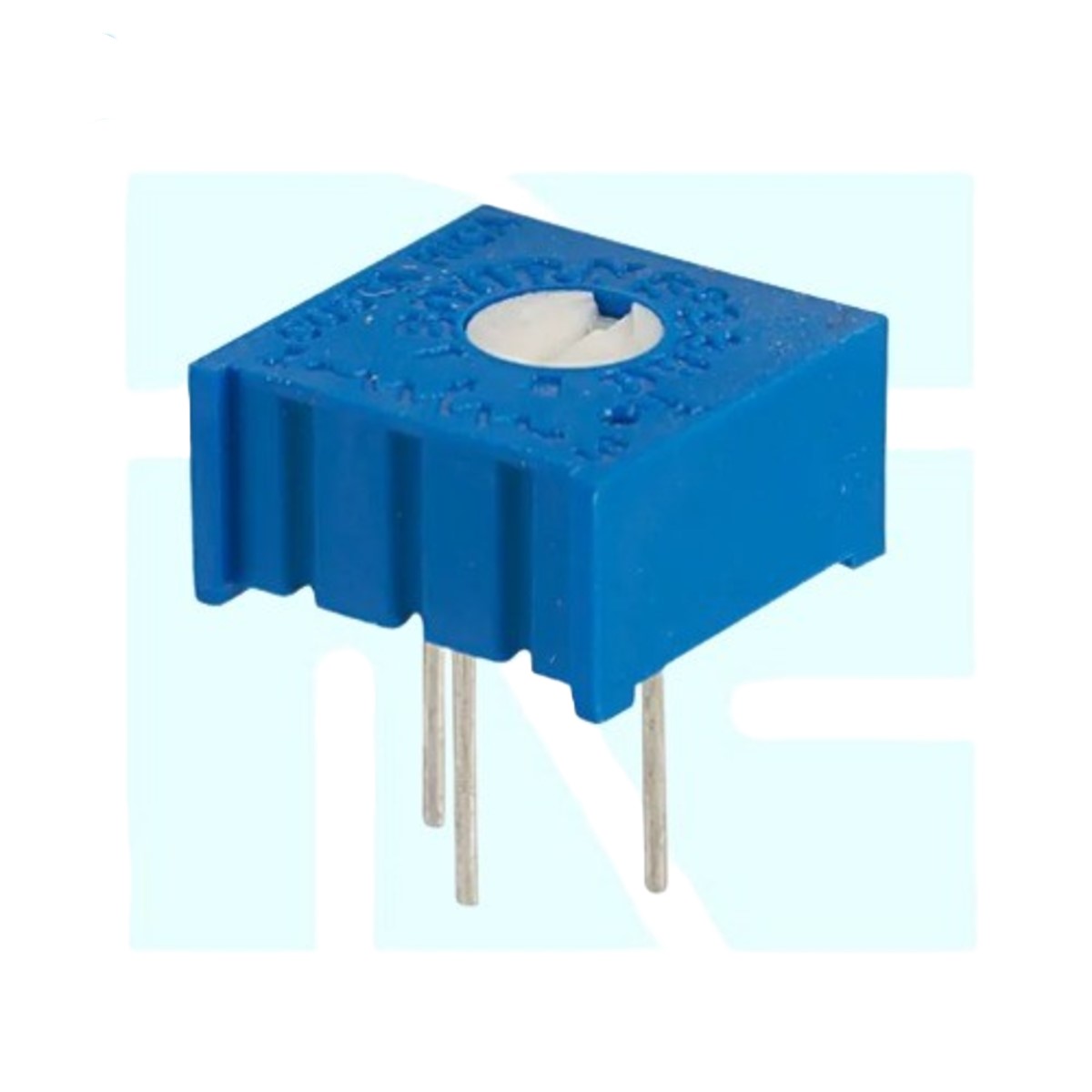 100K Ohm 3386P-1-104LF Single Turn Trimpot (Cermet Trimmer Potentiometer) image 1