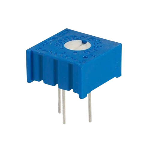 100K Ohm 3386P-1-104LF Single Turn Trimpot (Cermet Trimmer Potentiometer) image 1