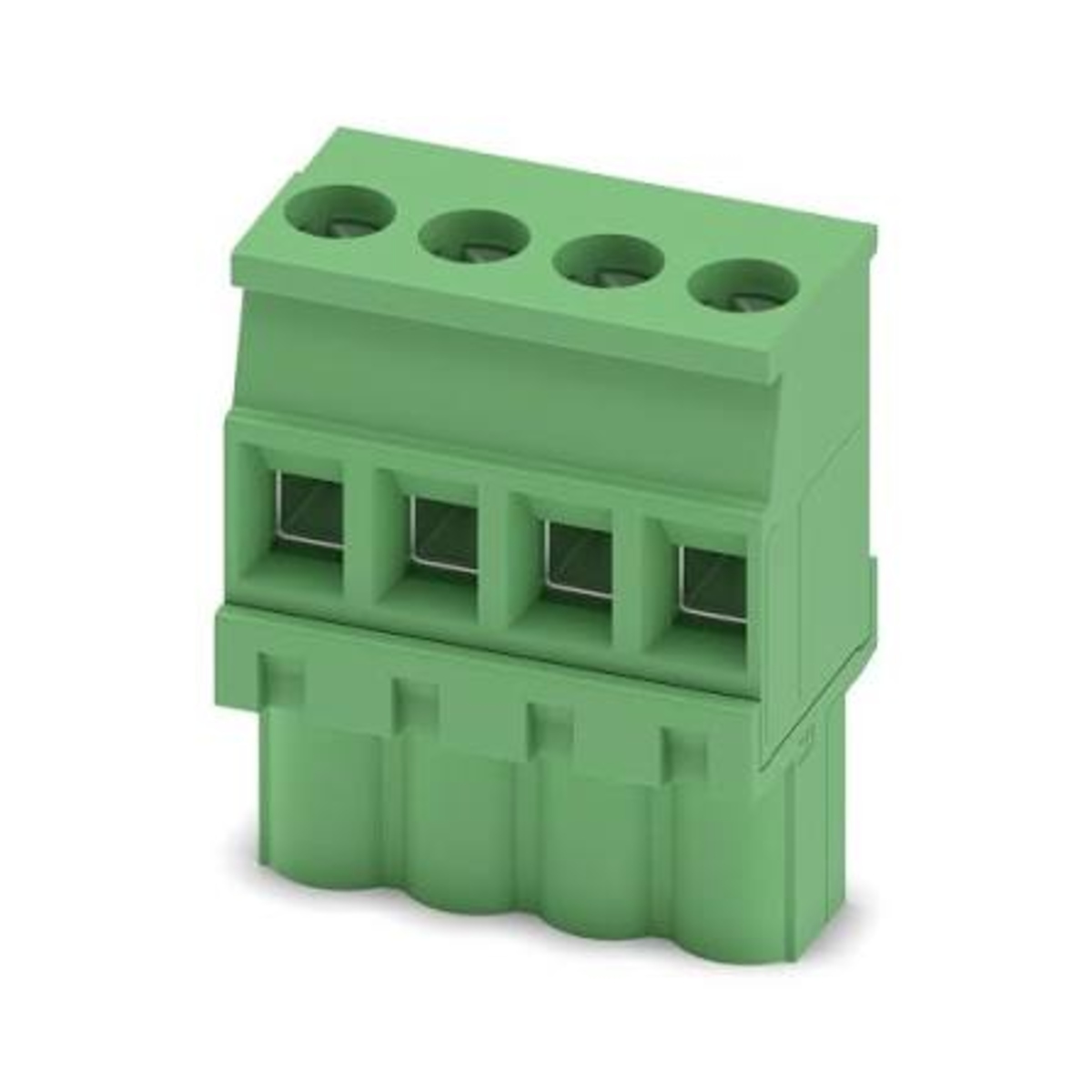 MVSTBW 2.5/4-ST-5.08 4 Pin 5.08mm Straight Female Pluggable Terminal Block Connector image 1