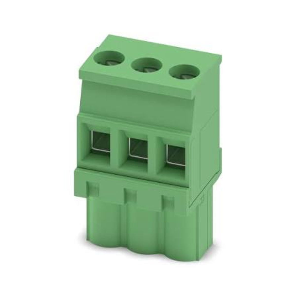MVSTBW 2.5/3-ST-5.08 3 Pin 5.08mm Straight Female Pluggable Terminal Block Connector image 1