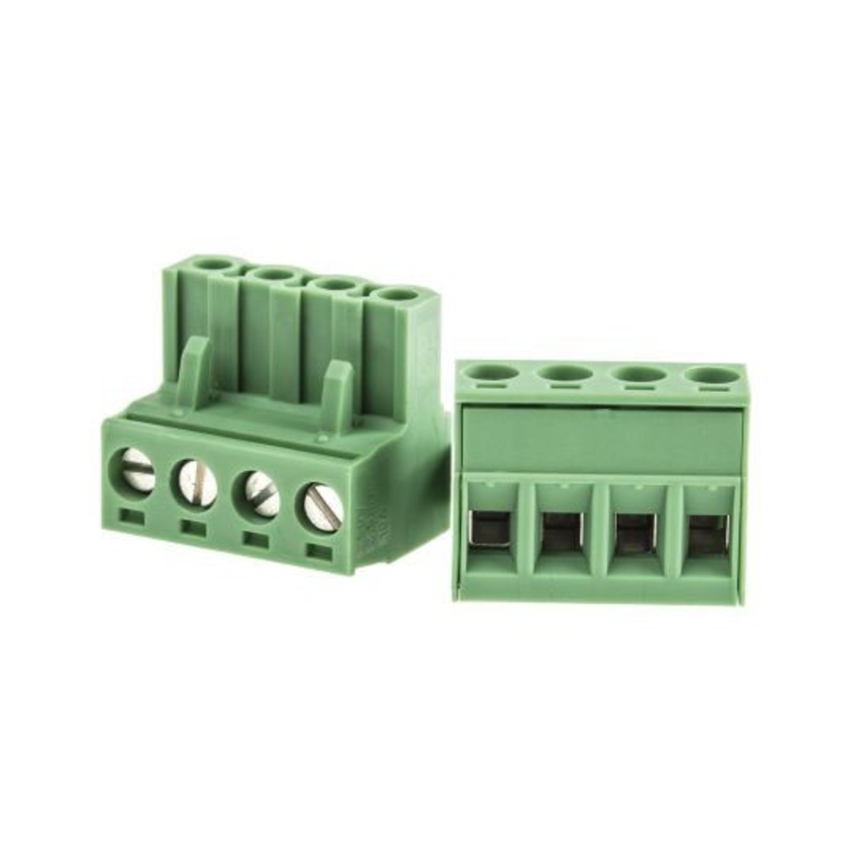 MSTB 2.5/4-ST-5.08 4 Pin 5.08mm Right Angle Female Pluggable Terminal Block Connector image 1