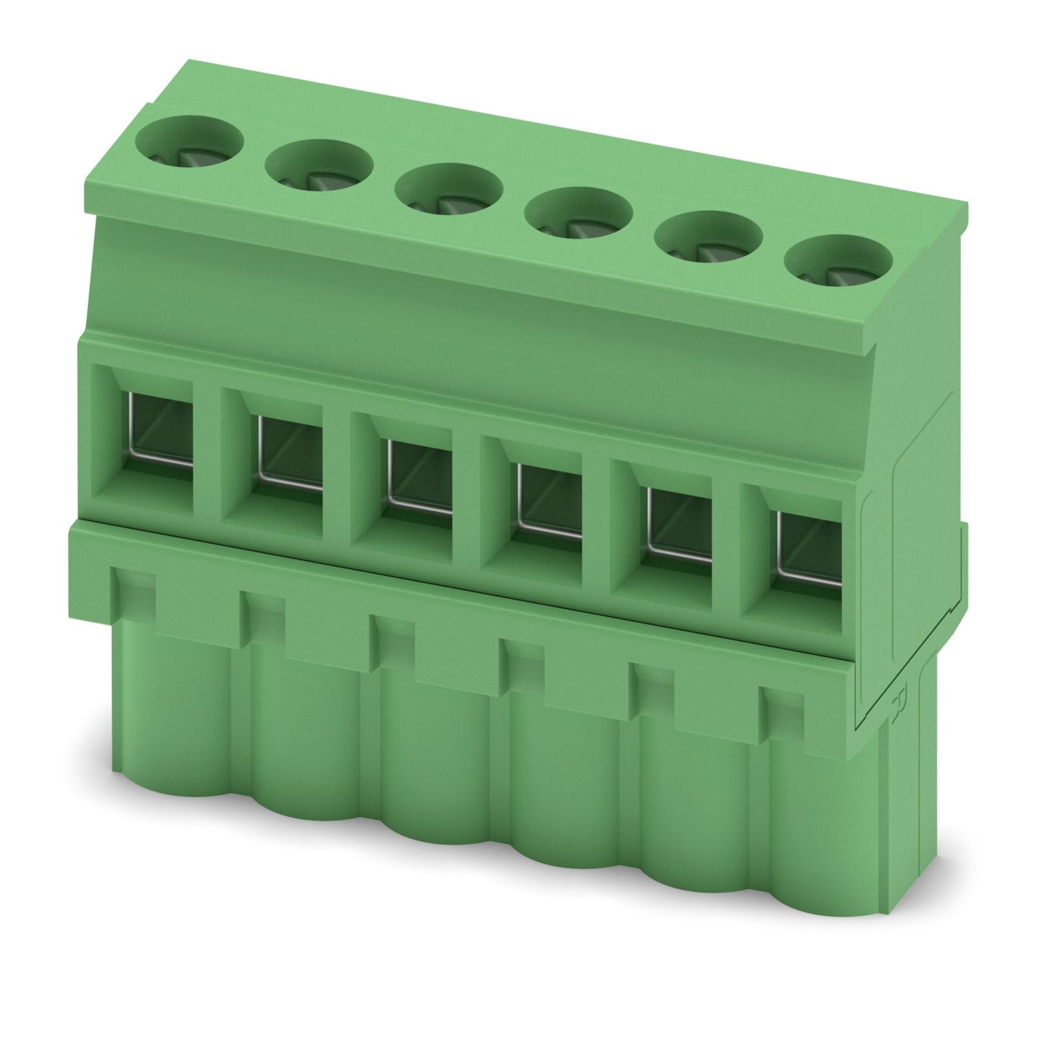 MVSTBW 2.5/6-ST-5.08 6 Pin 5.08mm Straight Female Connector (Pluggable Terminal Block Connector) image 1