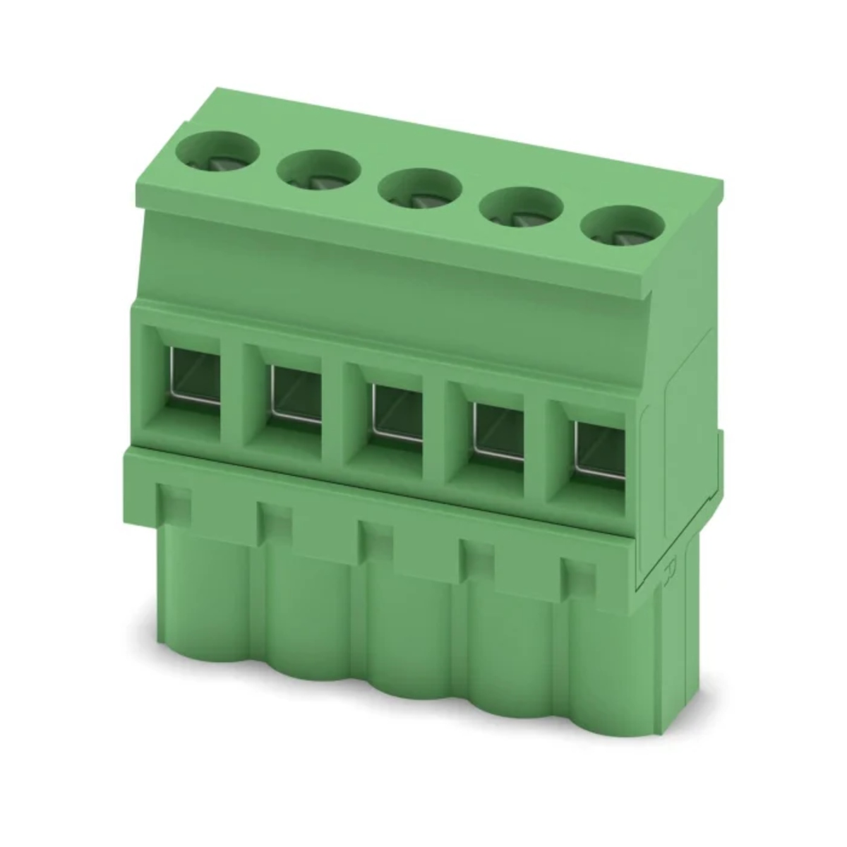 MVSTBW 2.5/5-ST-5.08 5 Pin 5.08mm Straight Female Connector (5 Pin Pluggable Terminal Block Connector) image 1