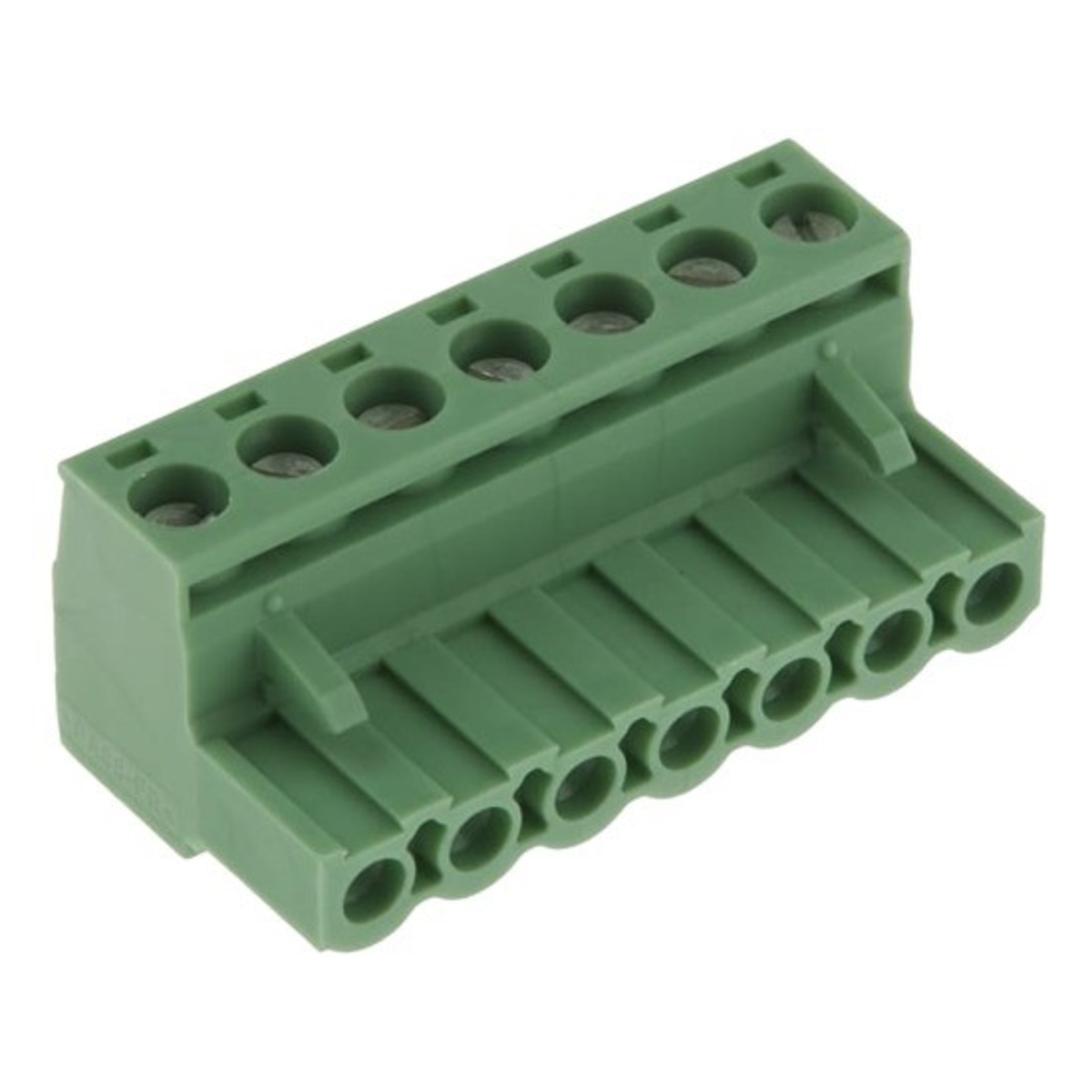 MSTB 2.5/5-ST-5.08 7 Pin 5.08mm Right Angle Female Pluggable Terminal Block Connector (PCB Screw Terminal Block, Green) image 1