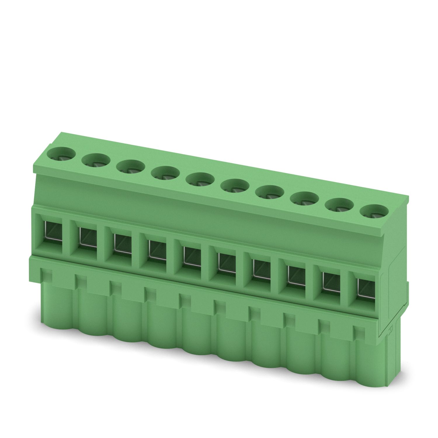 MVSTBW 2.5/10-ST-5.08 10 Pin Straight Female Terminal Block (5.08mm PCB Screw Connector) image 1