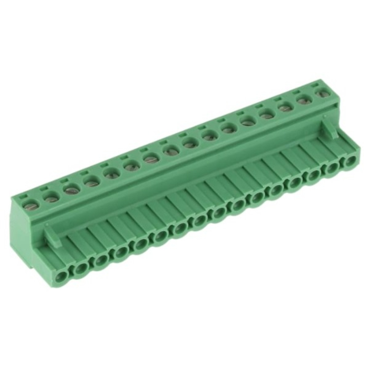 MSTB 2.5/16-ST-5.08 16 Pin 5.08mm Right Angle Female Connector (Pluggable Screw Terminal Block, PCB Terminal Connector) image 1