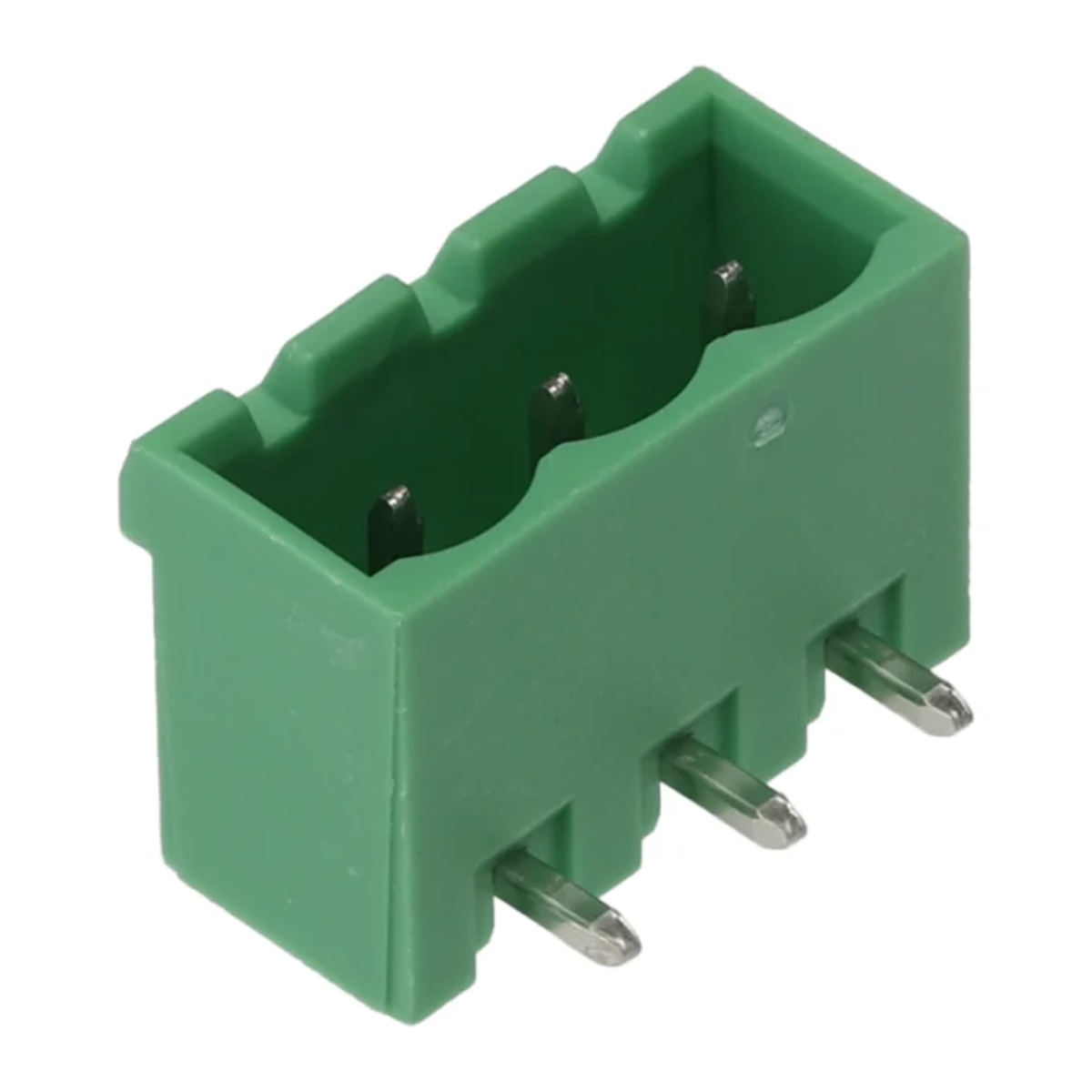 MSTBA 2.5/3-G-5.08 3 Pin 5.08mm Right Angle Close Male Connector (Pluggable Terminal Block Header) image 1