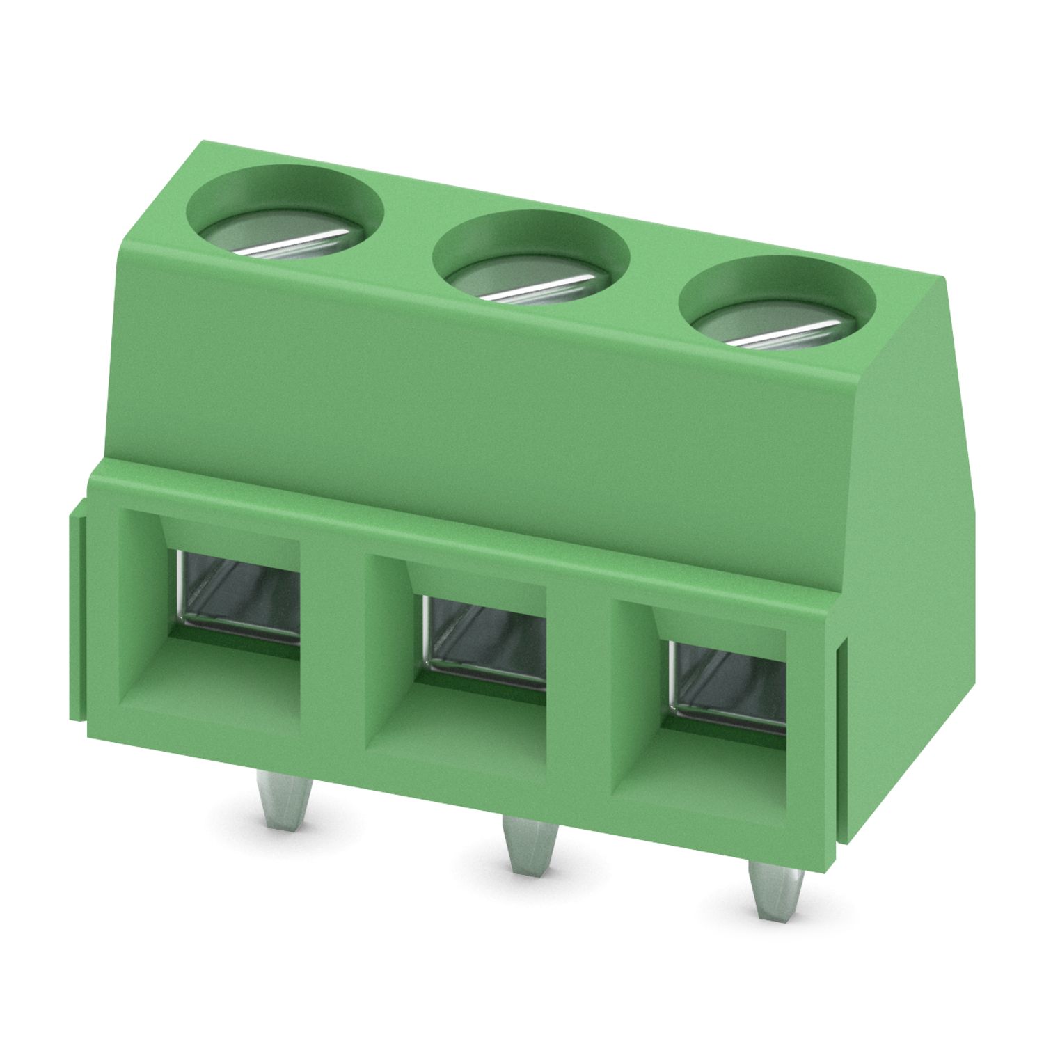 MKDSN 1.5/3/5.08 3 Pin PCB Terminal Block (5.08mm PCB Screw Connector) image 1