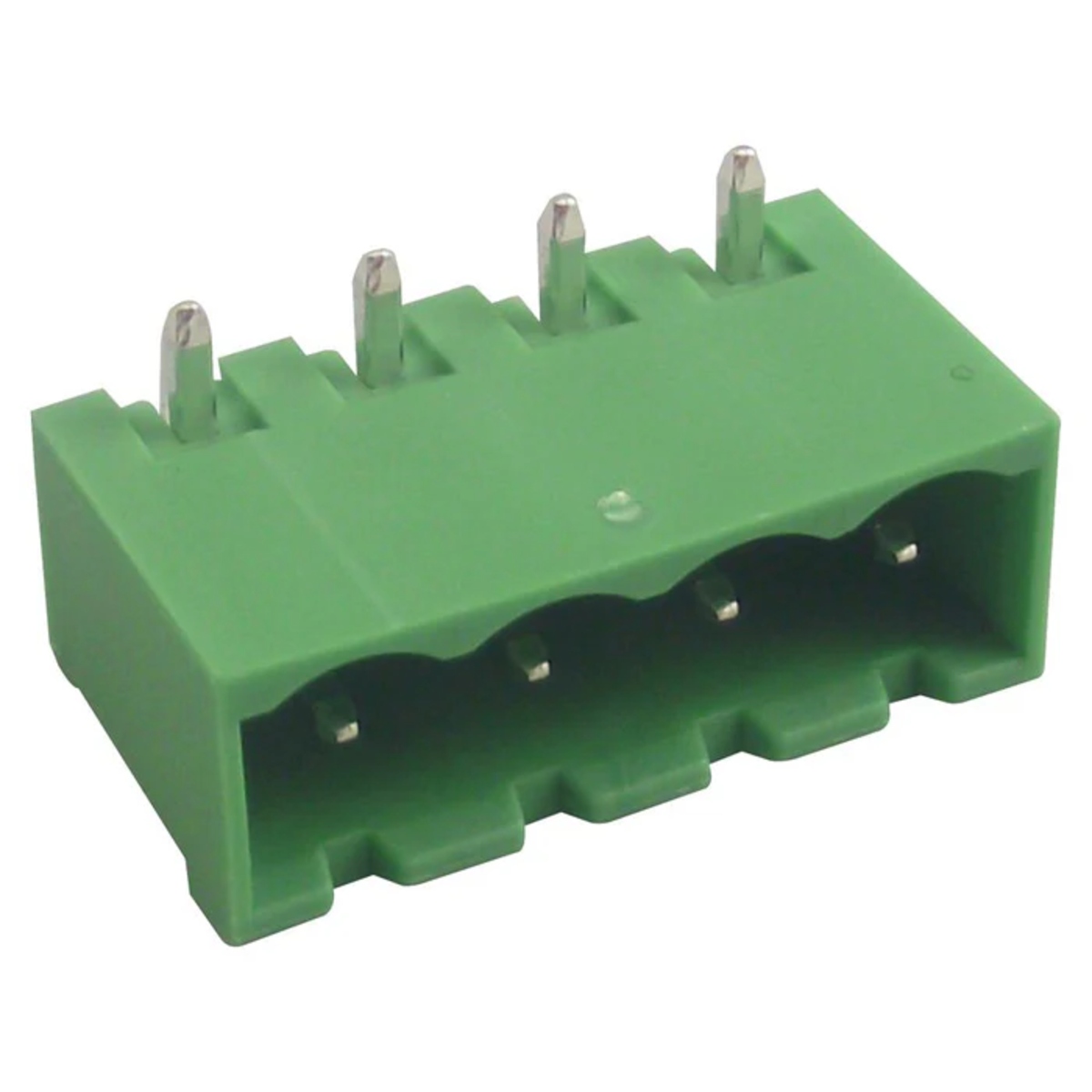 MSTBA 2.5/4-G-5.08 4 Pin Right Angle Closed Male Terminal Block (5.08mm PCB Header) image 1
