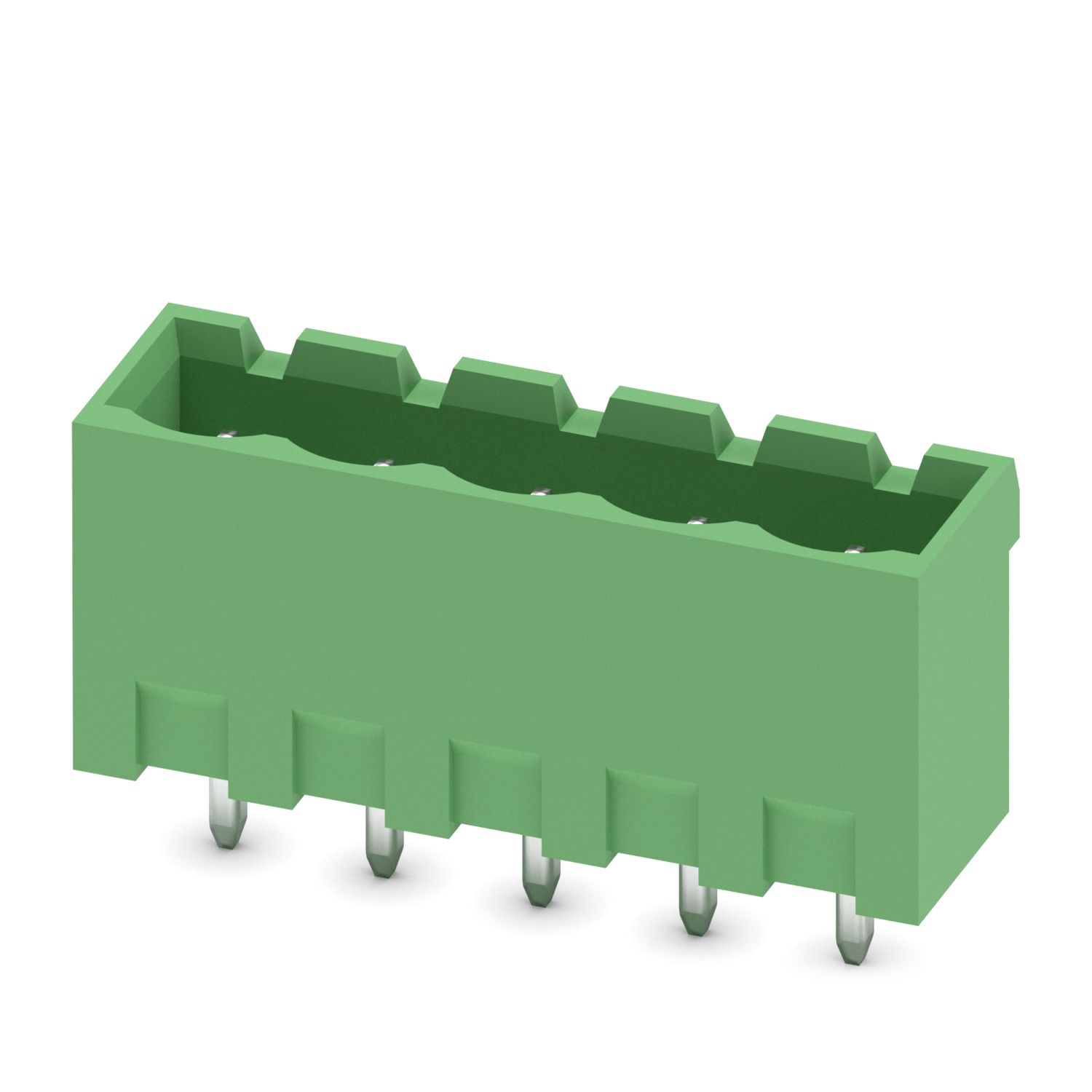 MSTBVA 2.5/5-G-5.08 5 Pin 5.08mm Straight Male PCB Terminal Block Connector (MSTBVA Connector) image 1