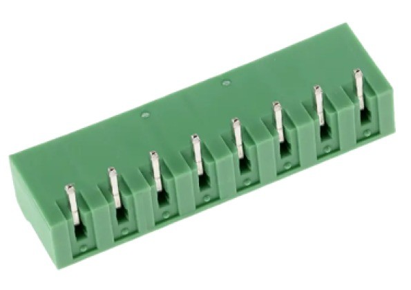 MSTBA 2.5/8-G-5.08 - 8 Pin 5.08mm Right Angle Close Male                                                        image 1