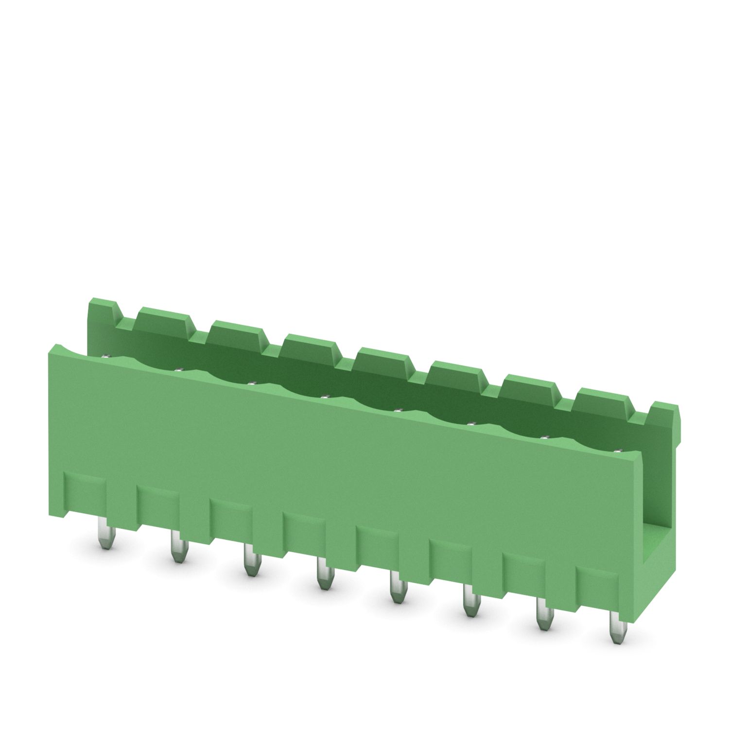 MSTBV 2.5/8-G-5.08 8 Pin Straight Open Male Terminal Block (5.08mm PCB Header) image 1