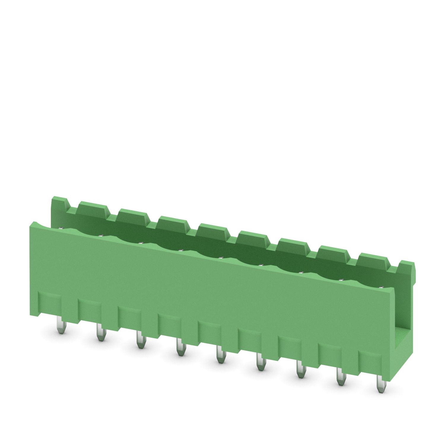 MSTBV 2.5/9-G-5.08 9 Pin Straight Open Male Terminal Block (5.08mm PCB Header) image 1