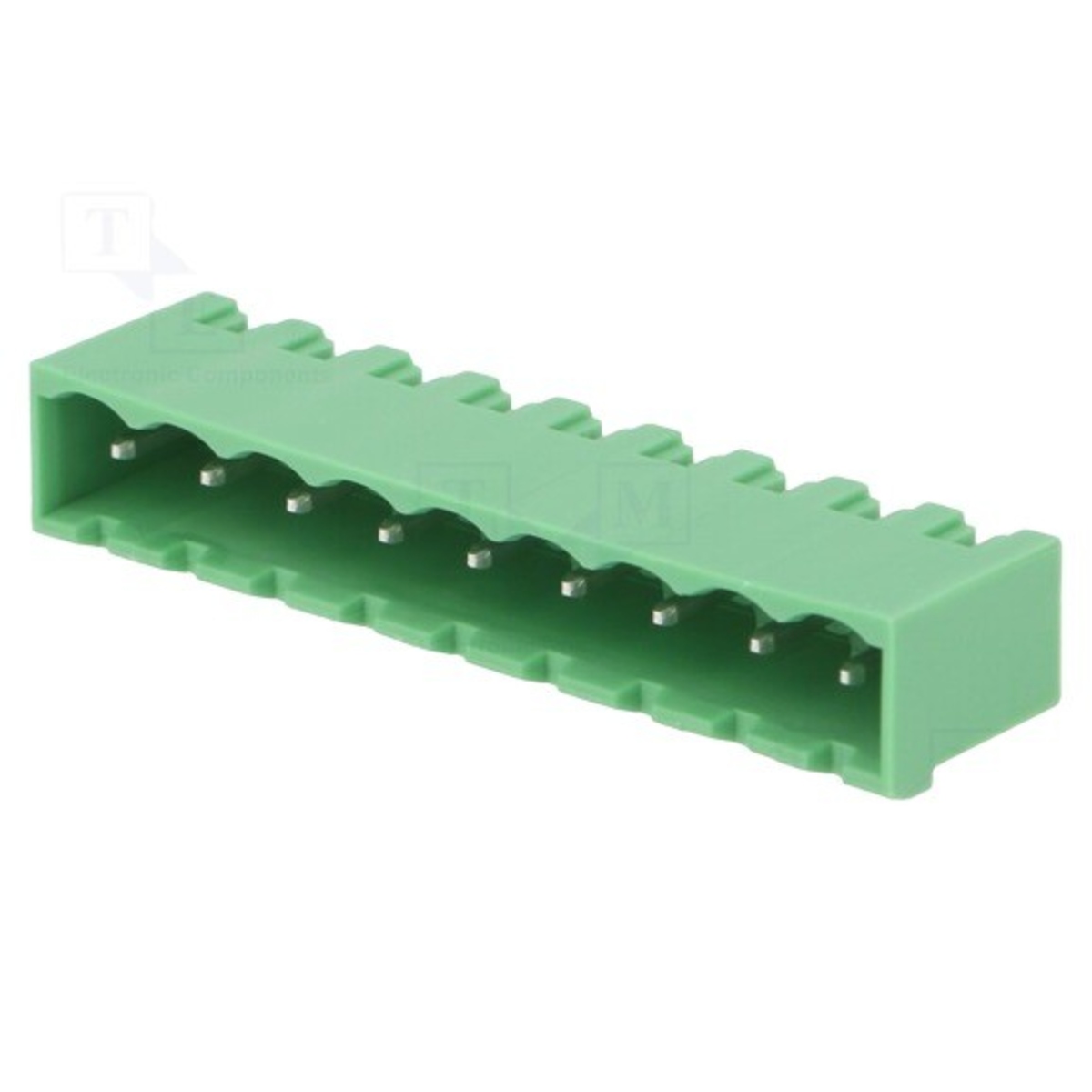MSTBVA 2.5/9-G-5.08 9 Pin 5.08mm Straight Male PCB Connector (9 Pin Terminal Block Header) image 1
